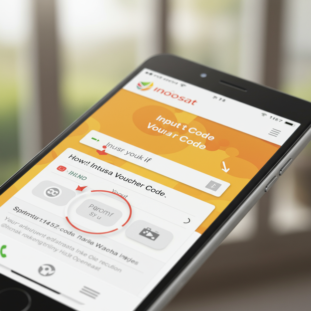 Cara Masukan Kode Voucher Indosat