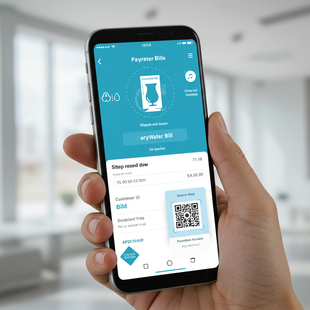 Cara Membayar Tagihan Air Pakai Dana