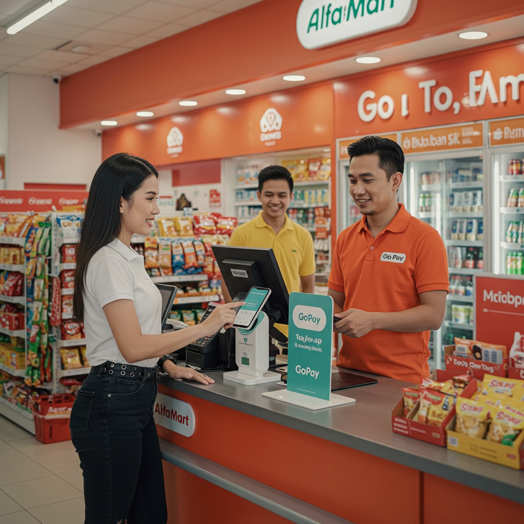 Langkah-Langkah Mudah Cara Top Up GoPay di Alfamart