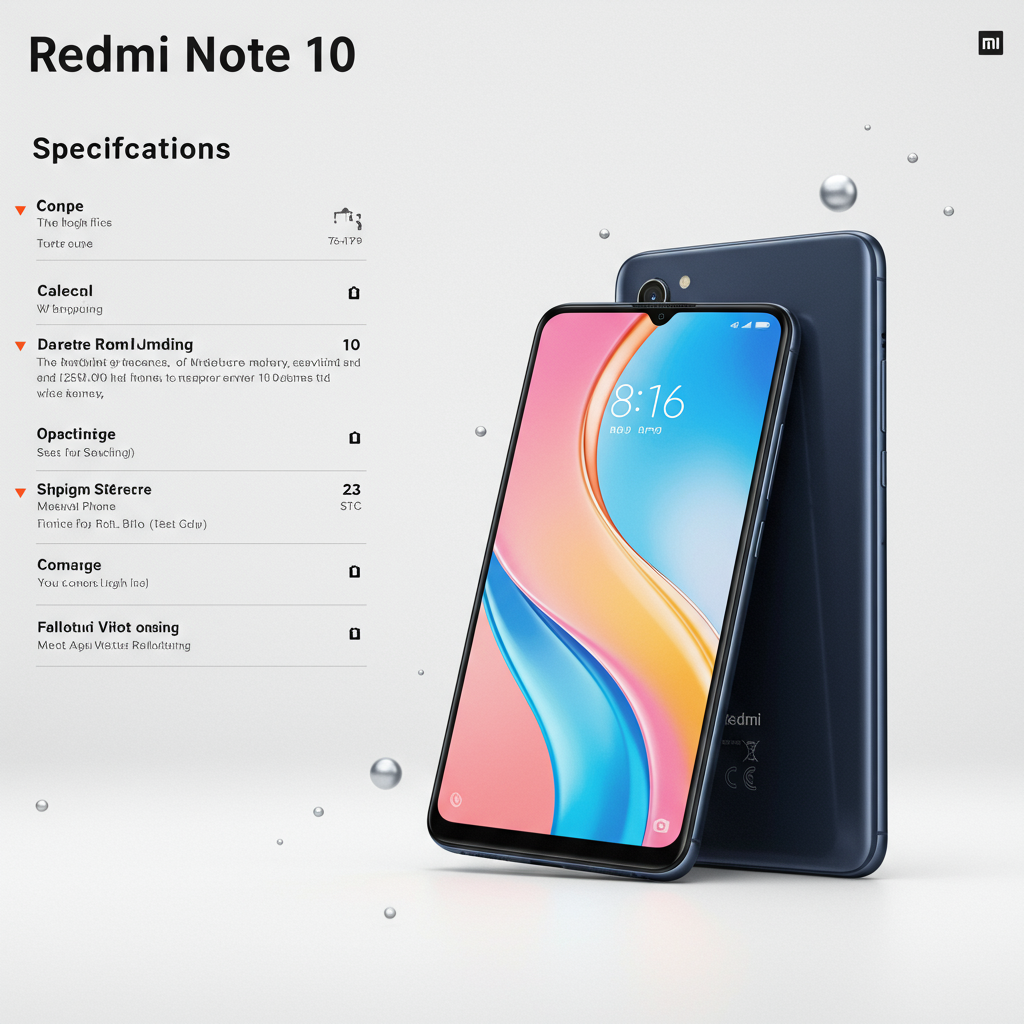 Spekfikasi HP Redmi Note 10