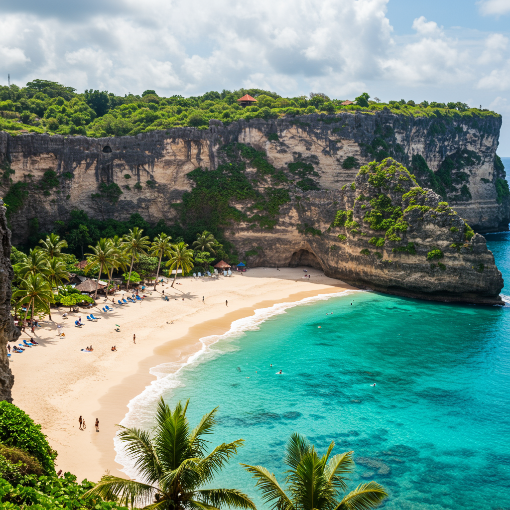 Keindahan Pantai Pandawa
