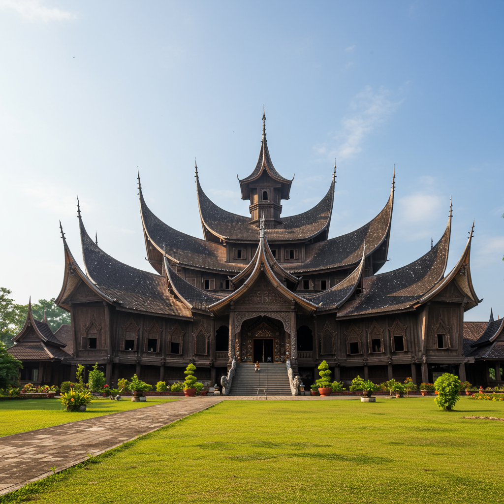 Menjelajahi Keunikan Arsitektur Istana Basa Pagaruyung