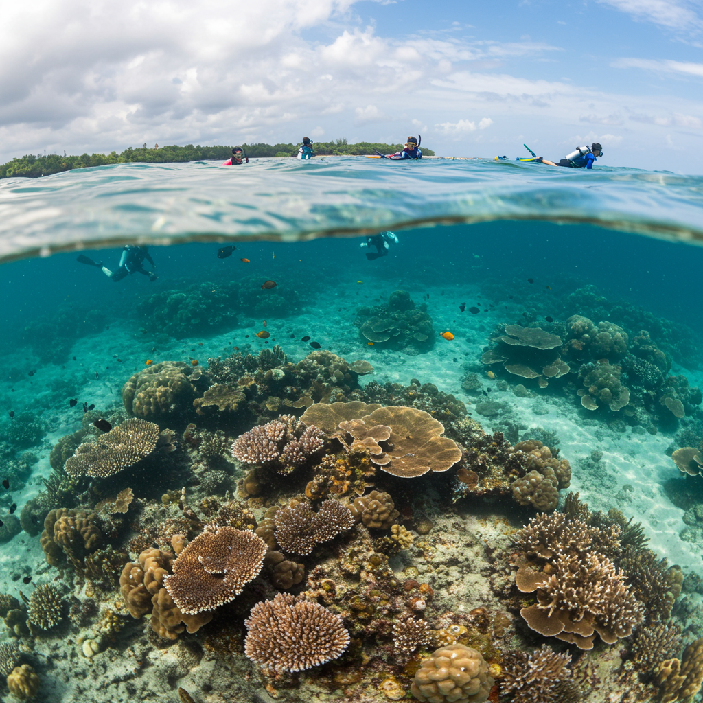 Menjelajahi Keindahan Bawah Laut Takabonerate Selayar Sulawesi