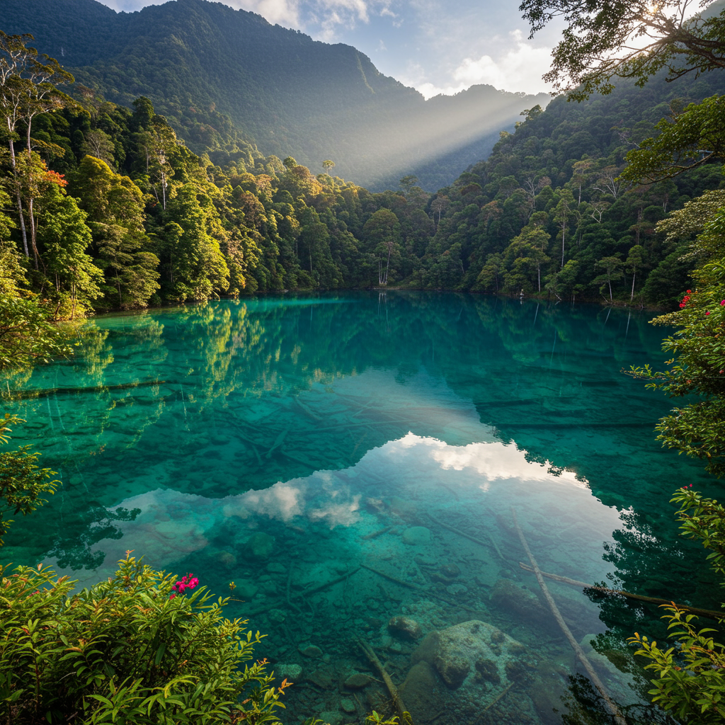 Pesona Tersembunyi di Timur Indonesia danau paisupok kepulauan banggai