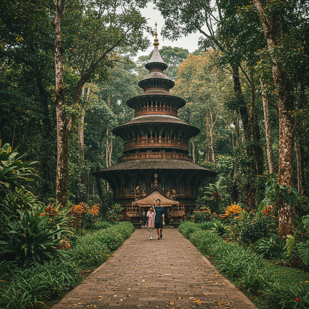 Menyingkap Keindahan Kebun Raya Batu Raden Surga Hijau di Kaki Gunung Slamet