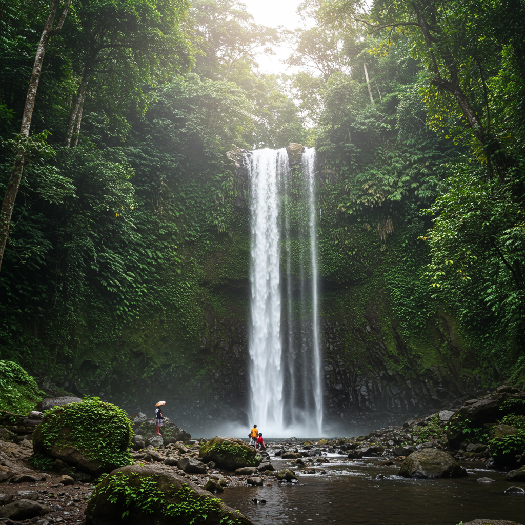 Curug Kanesia Purwokerto Permata Tersembunyi di Kaki Gunung Slamet