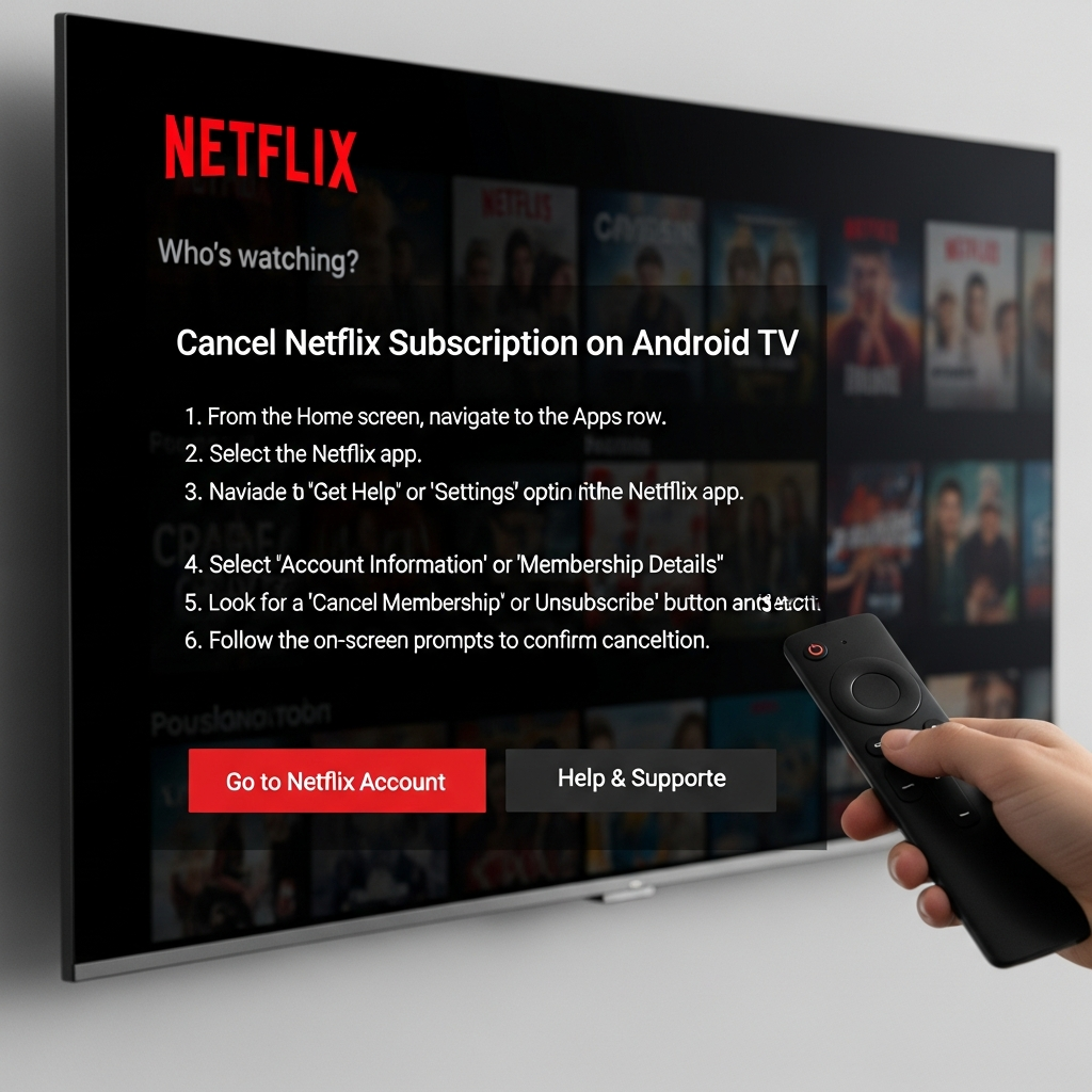 Bagaimana Cara Membatalkan Langganan Netflik Di Tv Android