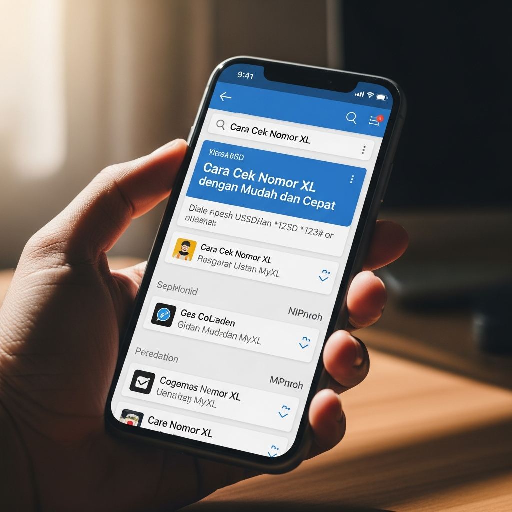 Cara Cek Nomor Xl