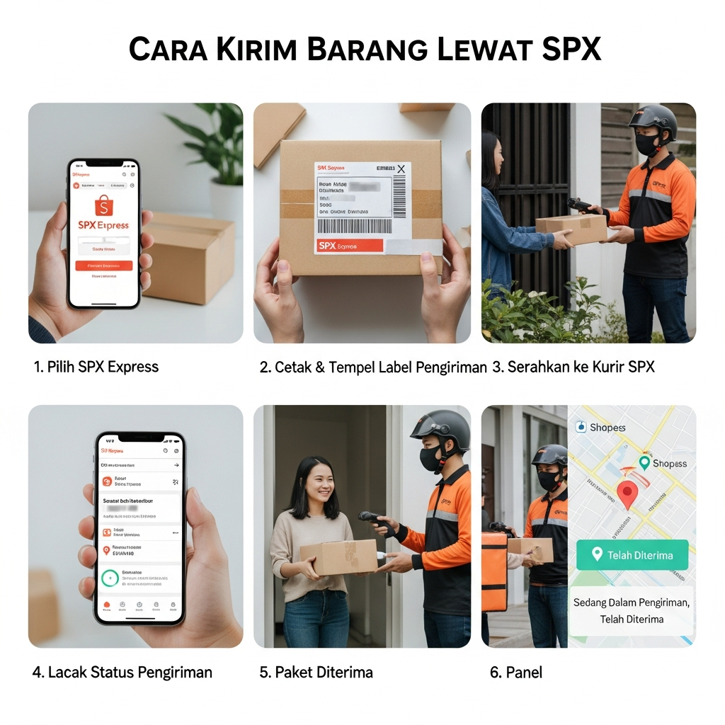 Cara Kirim Barang Lewat Spx