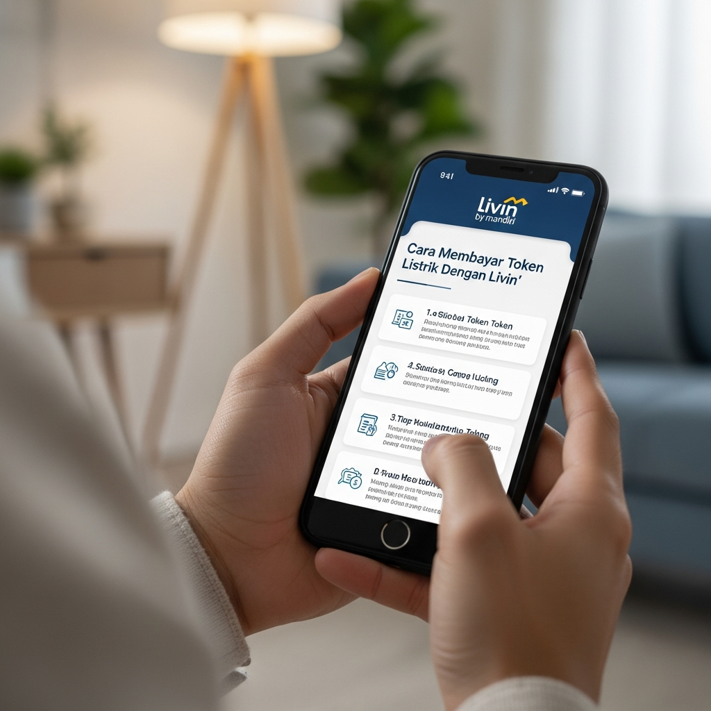 Cara Membayar Token Listrik Dengan livin