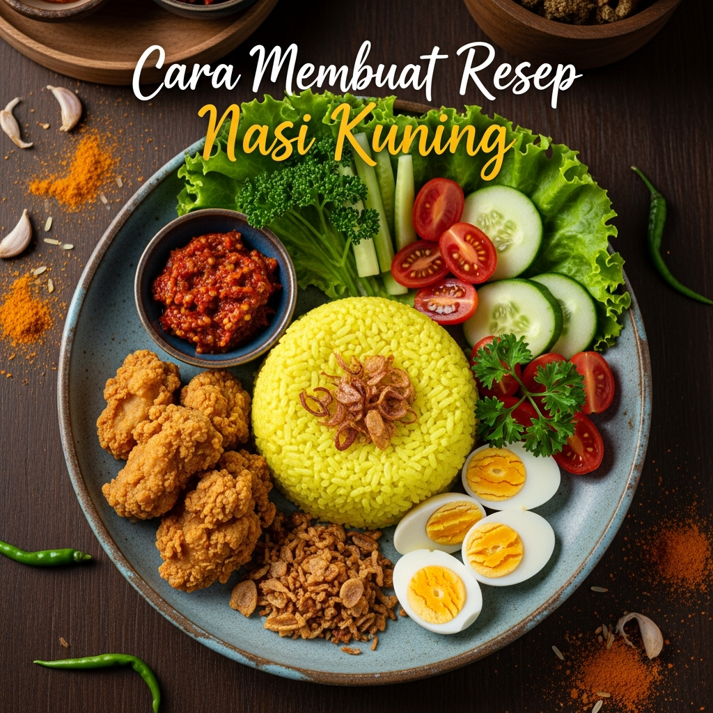 Cara Membuat Resep Nasi Kuning