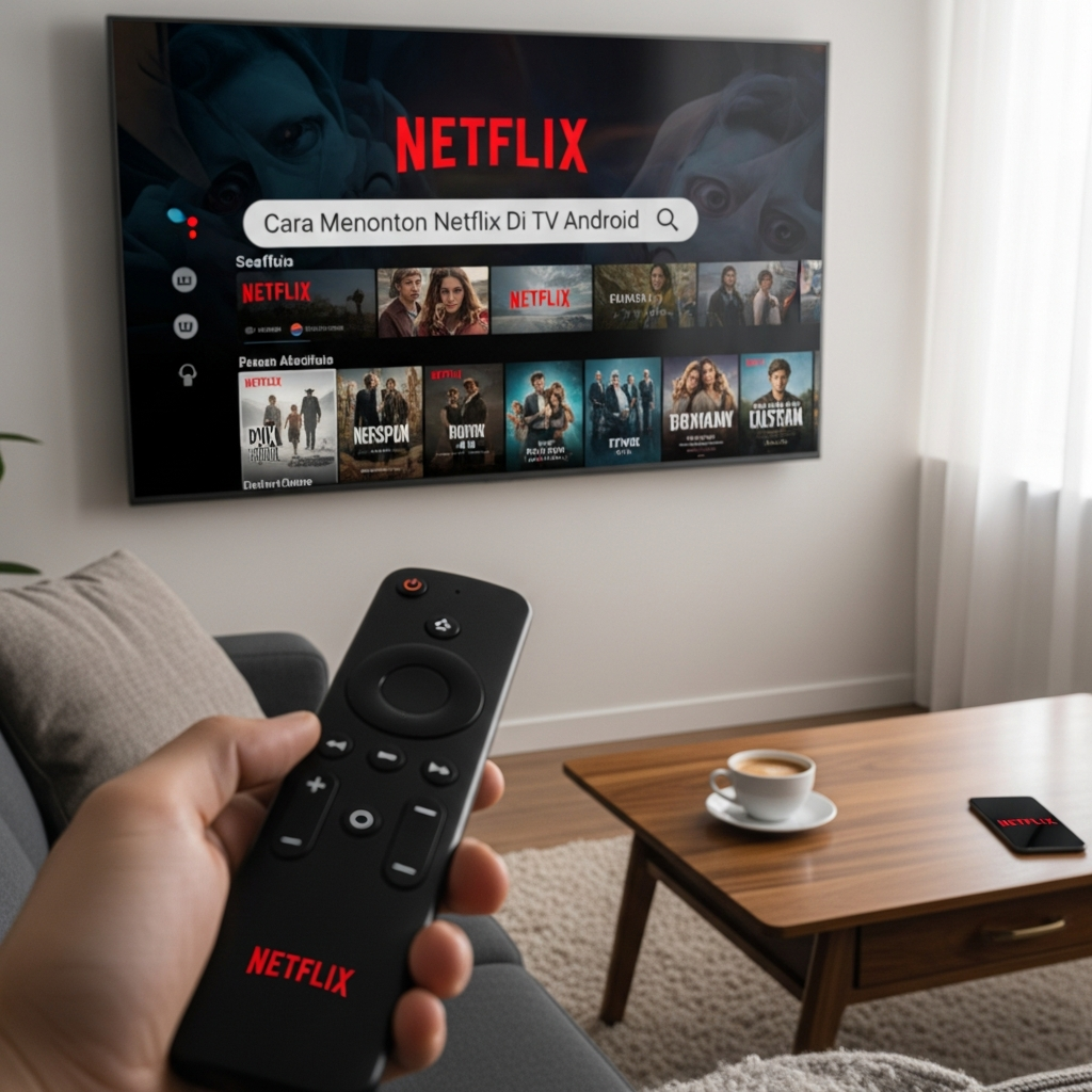 Cara Menonton Netflik Di Tv Android