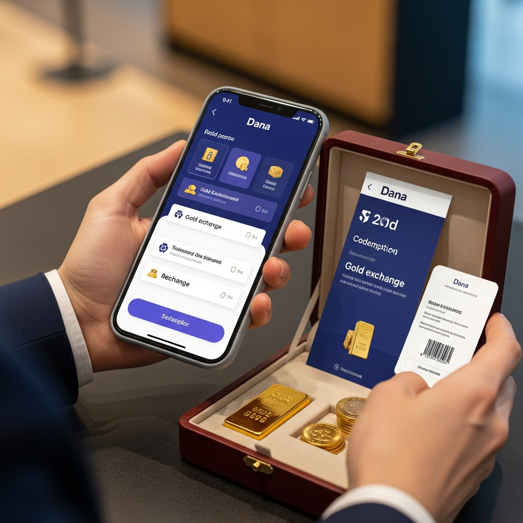 Cara Menukarkan Emas Asli Dari Aplikasi Dana