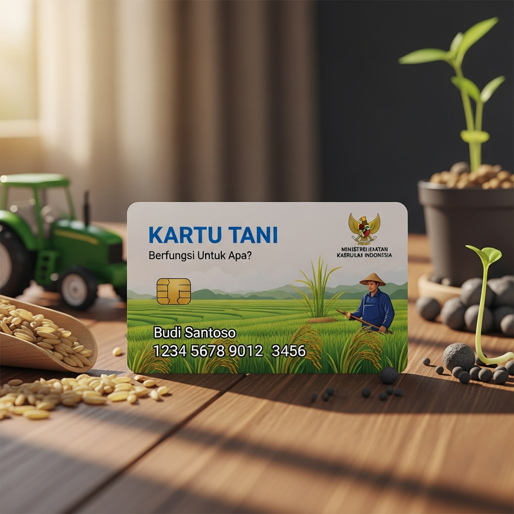 Kartu Tani Berfungsi Buat apa