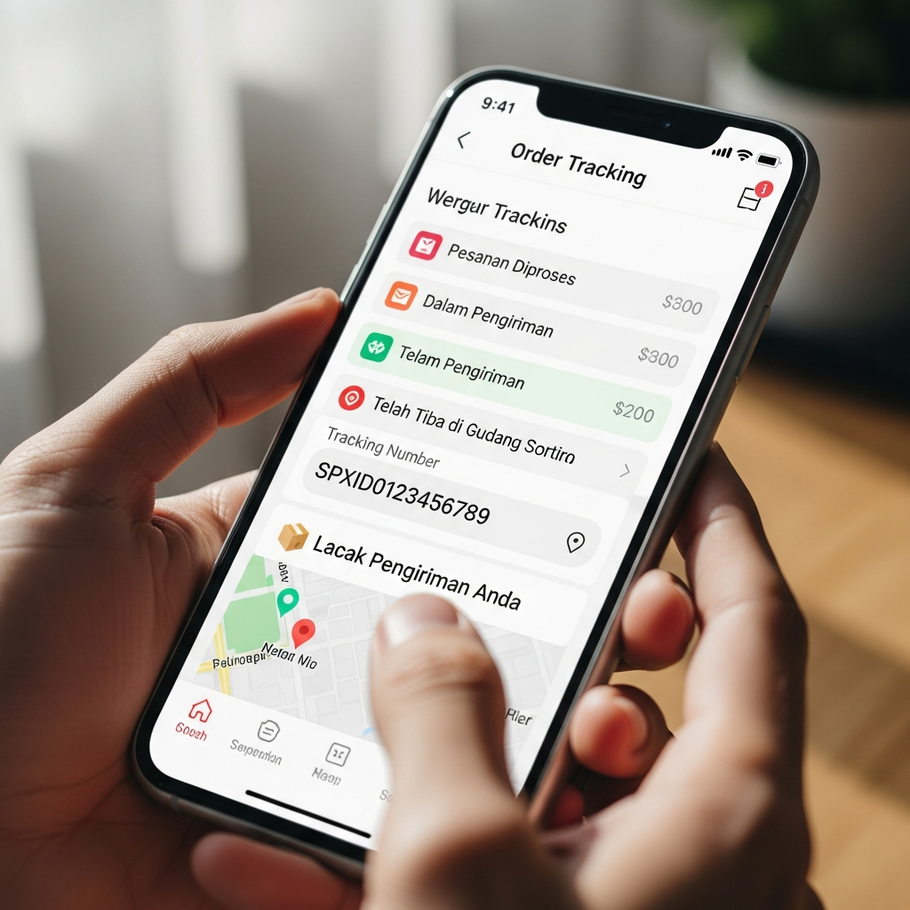 Cara Cek Nomor Resi Shopee