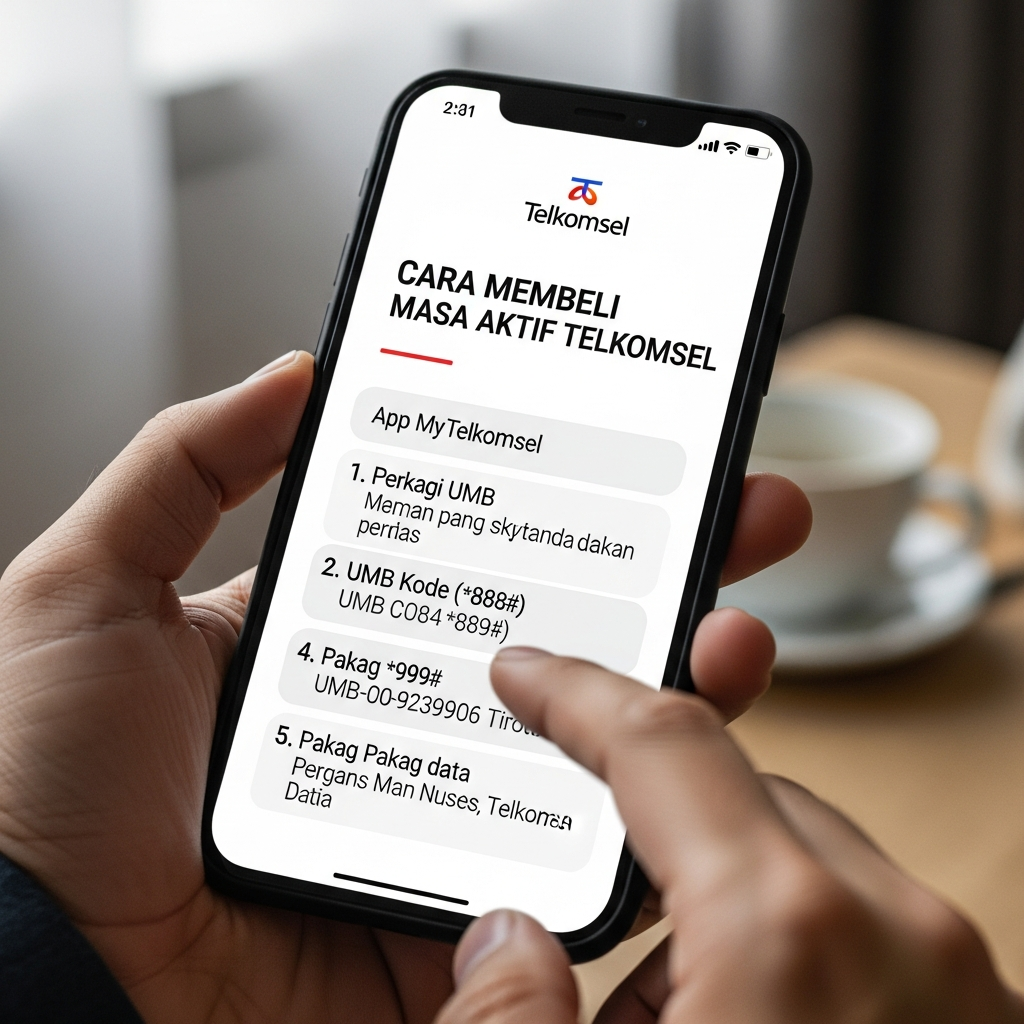 Cara Membeli Masa Aktif Telkomsel