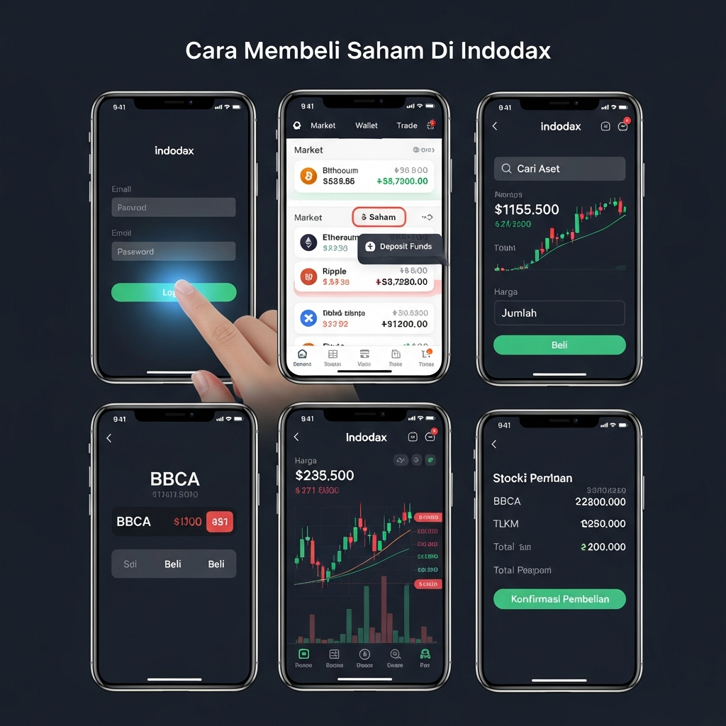 Cara Membeli Saham Di Indodax