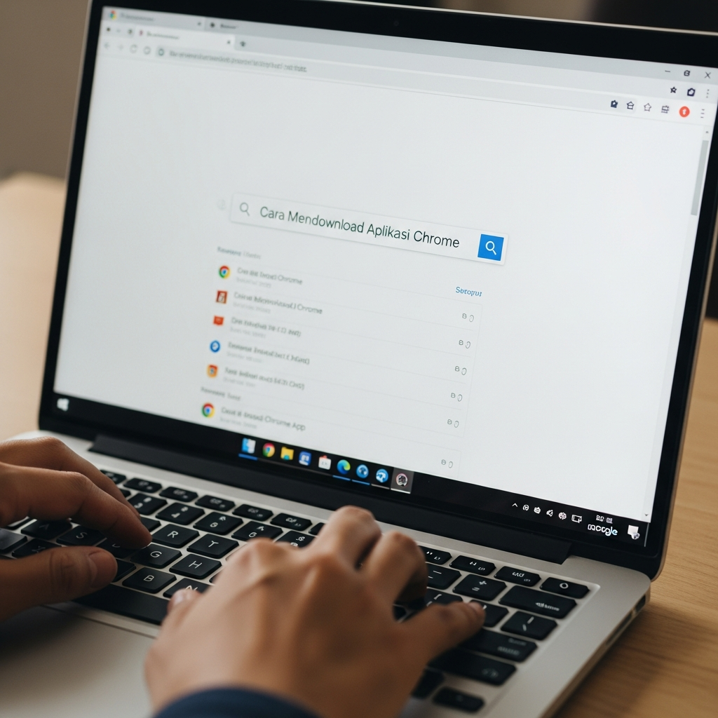 Cara Mendwonload Aplikasi Crome