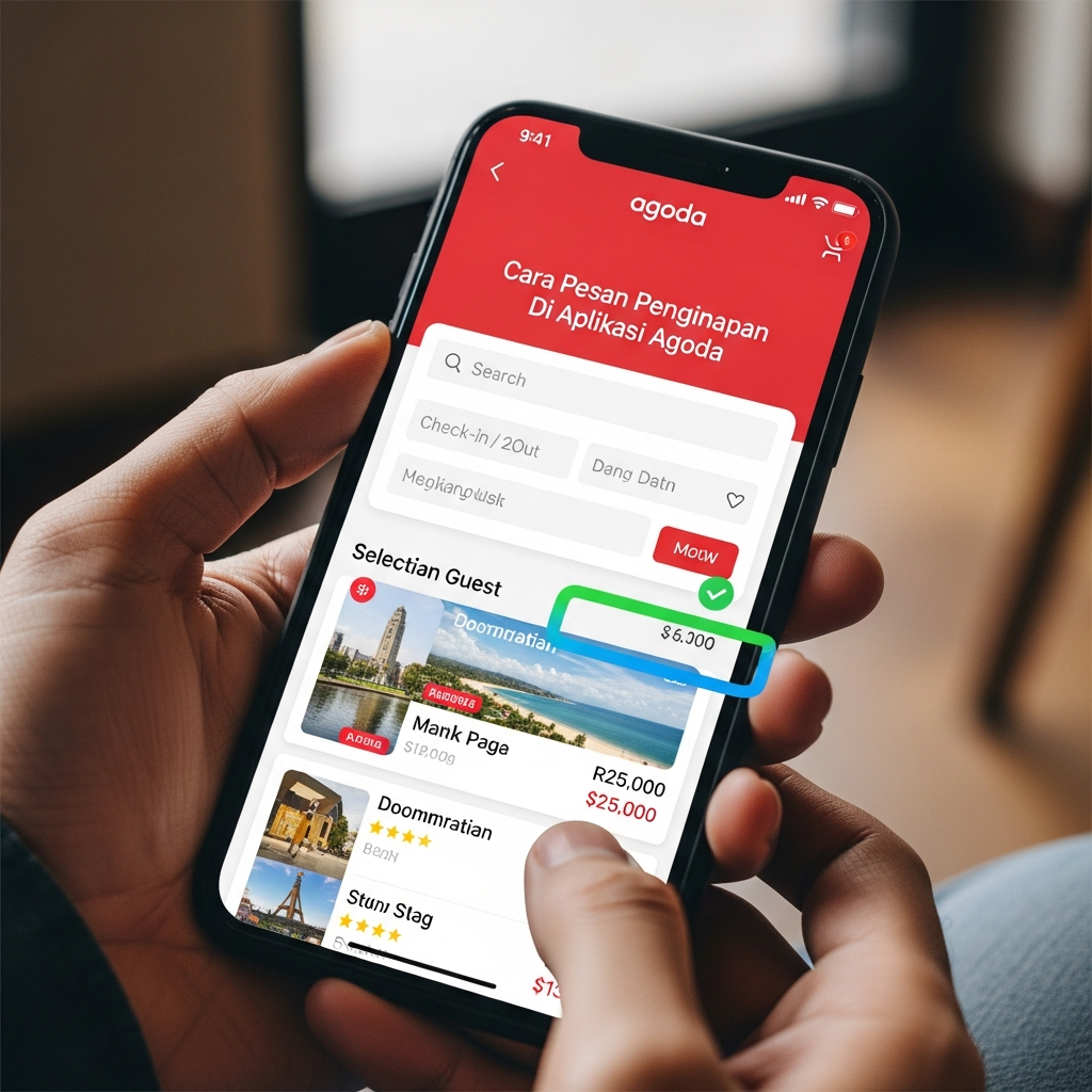 Cara Pesan Penginapan Di Aplikasi Agoda