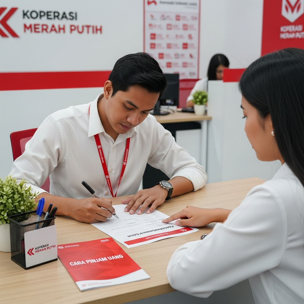 Cara Pinjam Uang Di Koperasi Merah Putih