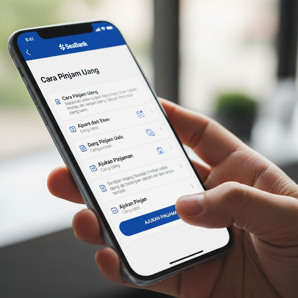 Cara Pinjam Uang Di SeaBank
