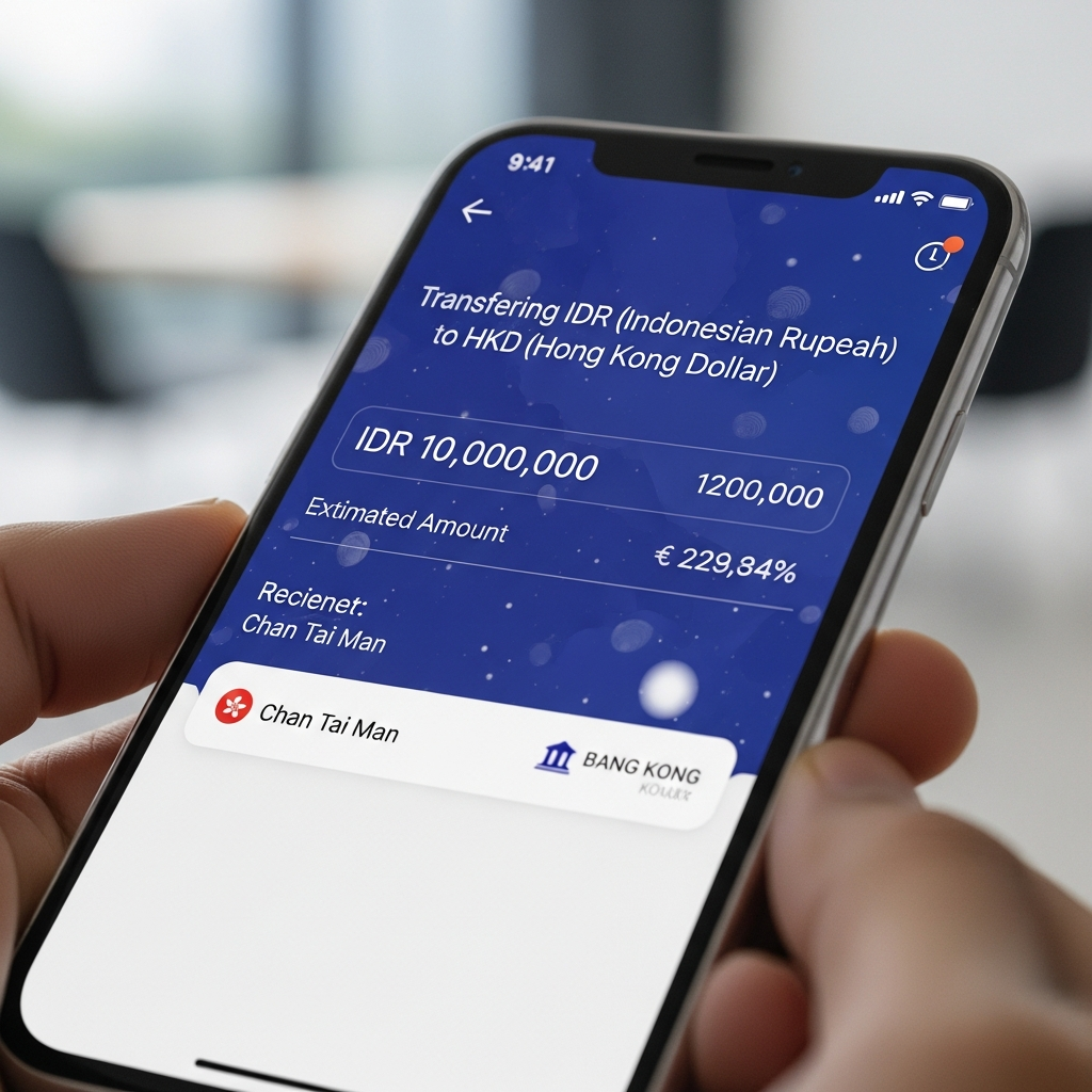 Cara Transfer Uang Rupiah Ke Hongkong