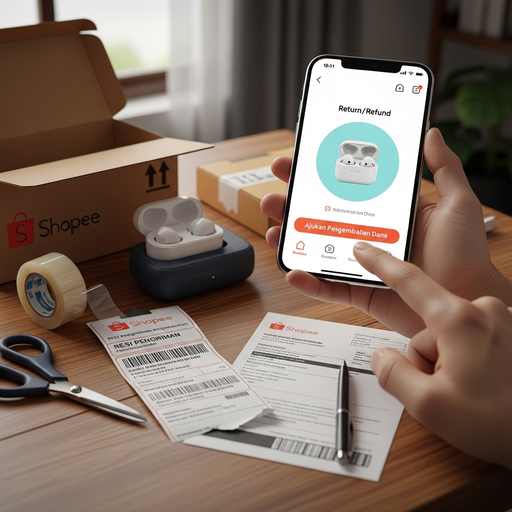 Cara Retur Barang Dari Shoppe