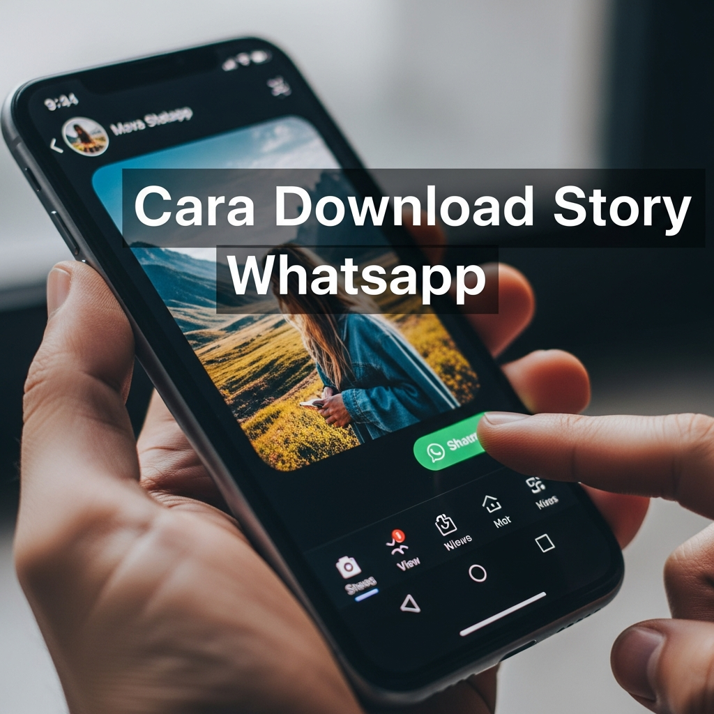 Cara Download Story WhatsApp