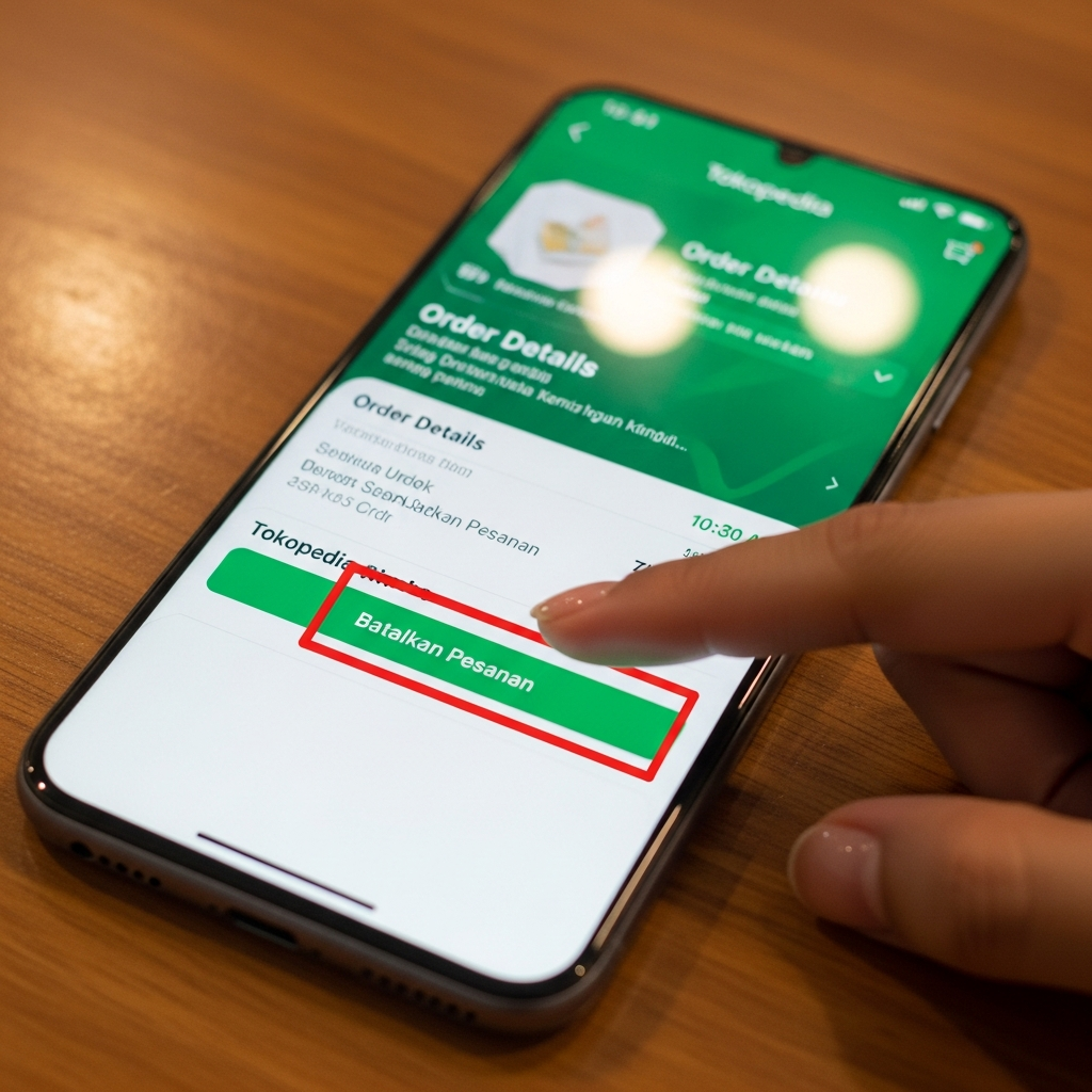Cara Membatalkan Pesanan Di Tokopedia