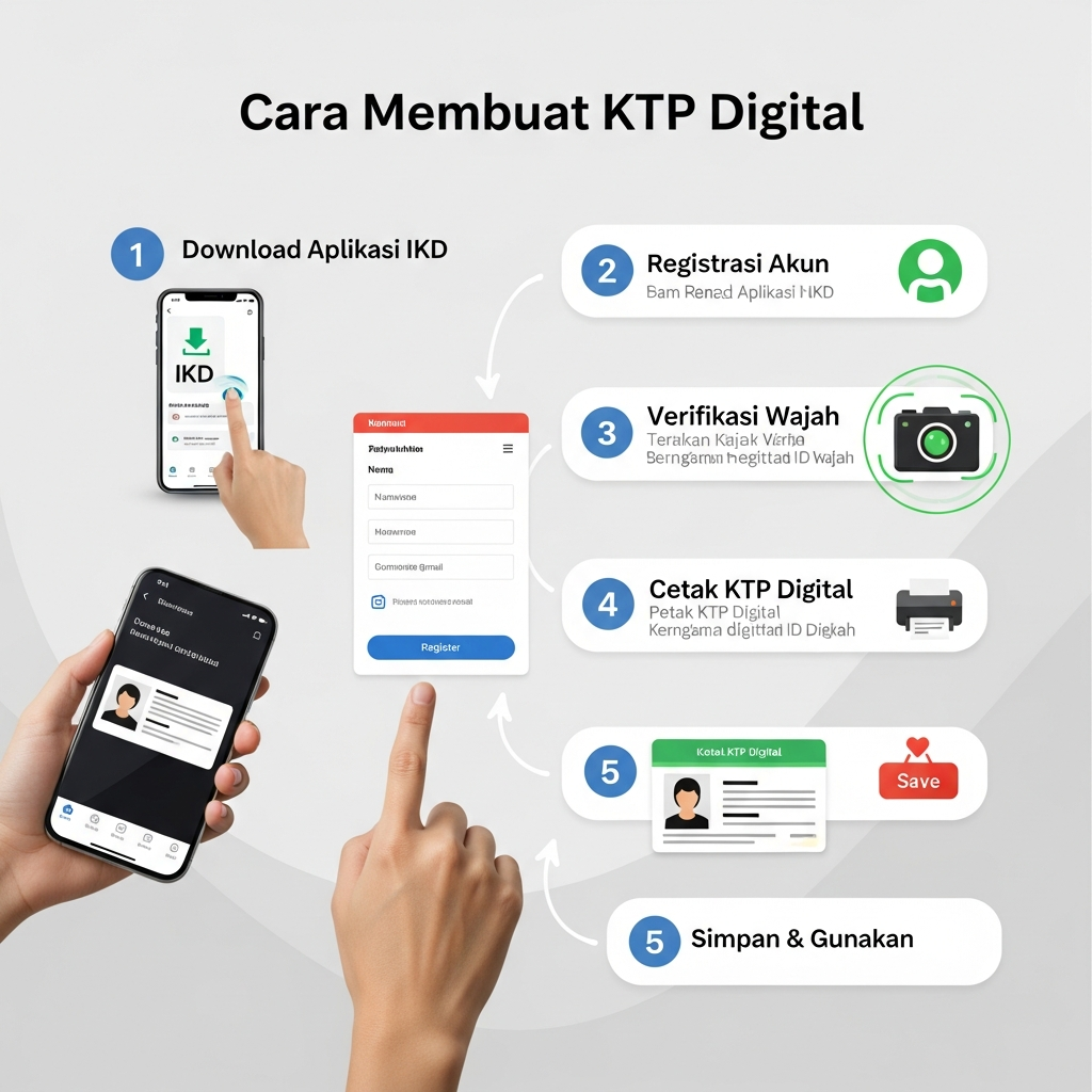 Cara Membuat Ktp Digital