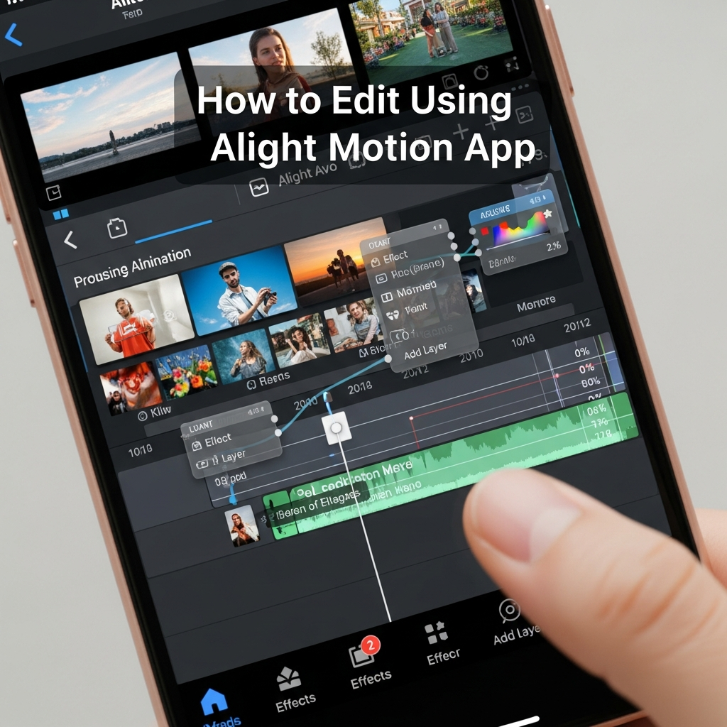 Cara Mengedit Pakai Aplikasi Alight Motion