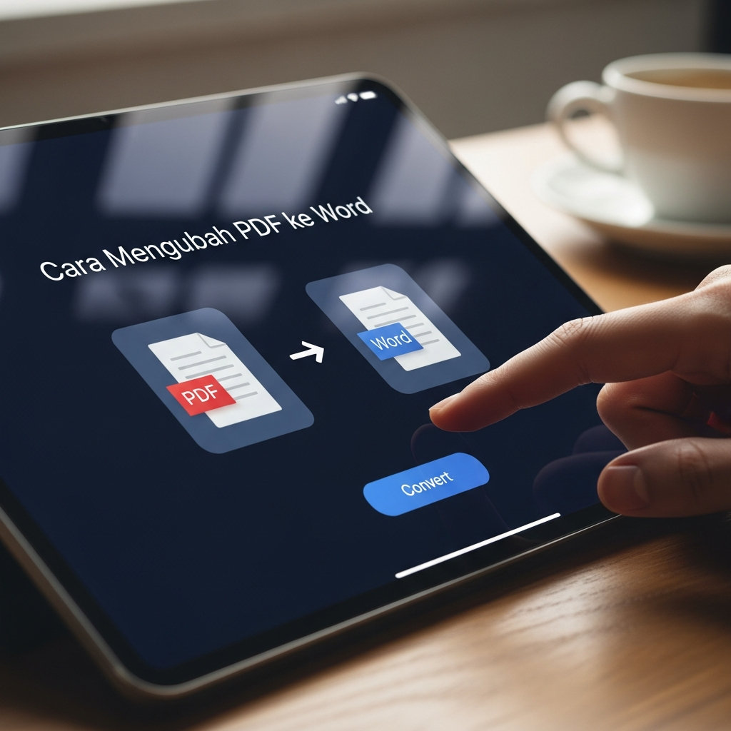 Cara Mengubah Pdf Ke Word