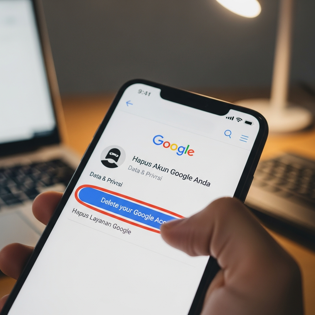 Cara Menghapus Akun Google