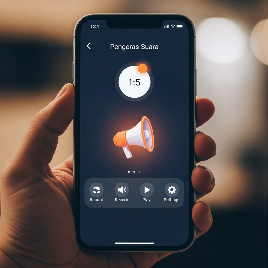 Aplikasi Pengeras Suara Hp