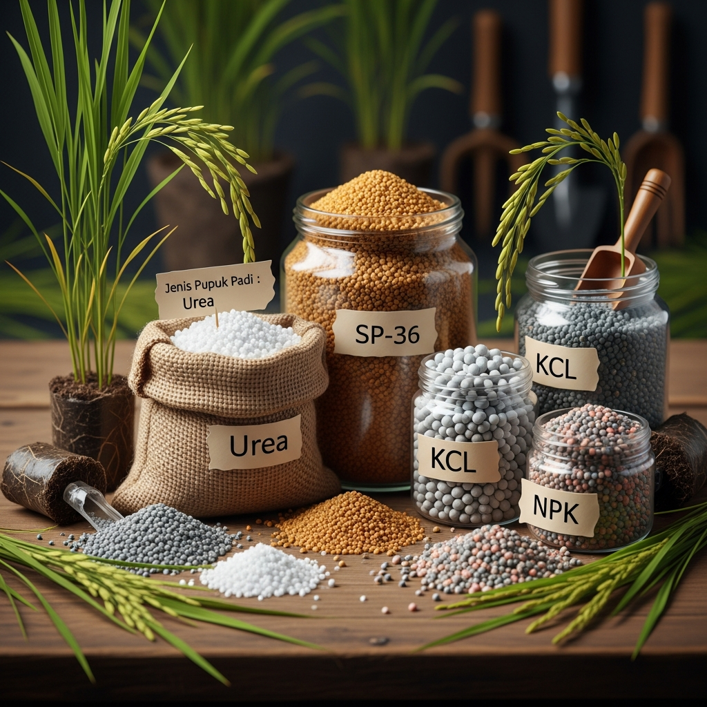 Jenis Jenis Pupuk Padi
