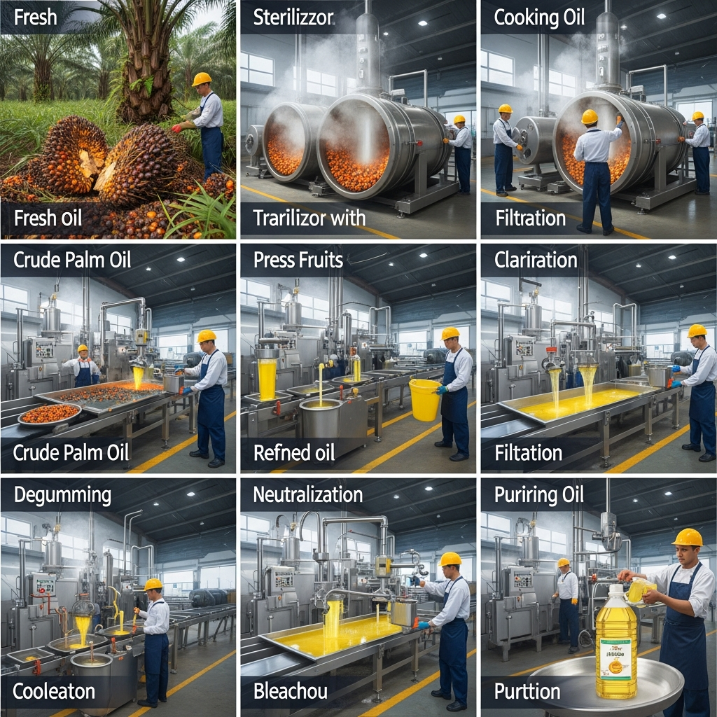 Proses Pembuatan Minyak Goreng